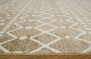 Bunchly 4'11" x 7'2" Washable Rug