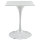 Lippa 24" Square Wood Top Dining Table