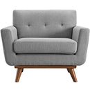 Engage Upholstered Fabric Armchair