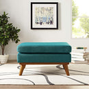 Engage Upholstered Fabric Ottoman
