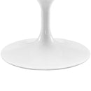 Lippa 48" Oval-Shaped Wood Top Coffee Table