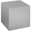 Cast Stainless Steel Side Table