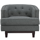 Coast Upholstered Fabric Armchair