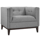 Serve Upholstered Fabric Armchair