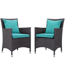 Convene 2 Piece Outdoor Patio Dining Set