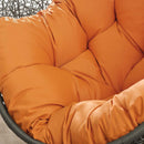 Hide Outdoor Patio Swing Chair With Stand