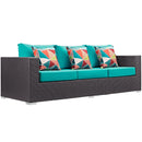 Convene 9 Piece Outdoor Patio Sofa Set