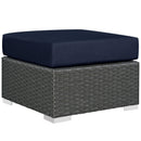 Sojourn 3 Piece Outdoor Patio Sunbrella� Sectional Set