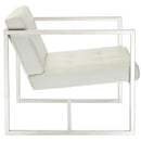 Hover Upholstered Vinyl Lounge Chair