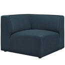 Mingle 5 Piece Upholstered Fabric Armless Sectional Sofa Set
