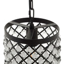 Reflect Glass and Metal Pendant Chandelier