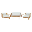 Bayport 8 Piece Outdoor Patio Teak Set