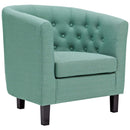 Prospect 3 Piece Upholstered Fabric Loveseat and Armchair Set
