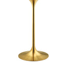 Lippa 28" Artificial Marble Bar Table
