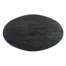 Drive 78" Oval Wood Top Dining Table