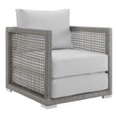 Aura 4 Piece Outdoor Patio Wicker Rattan Set