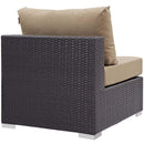 Convene 5 Piece Set Outdoor Patio with Fire Pit