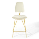 Ponder Performance Velvet Bar Stool