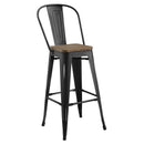 Promenade Bar Stool Metal Set of 4