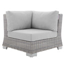 Conway Sunbrella� Outdoor Patio Wicker Rattan Corner Chair
