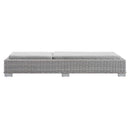 Conway Sunbrella� Outdoor Patio Wicker Rattan Chaise Lounge