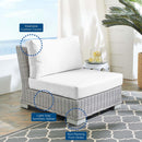 Conway Sunbrella� Outdoor Patio Wicker Rattan Armless Chair