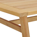 Orlean 3 Piece Outdoor Patio Eucalyptus Wood Set