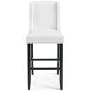 Baron Bar Stool Faux Leather Set of 2
