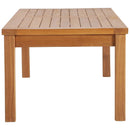 Upland Outdoor Patio Teak Wood Coffee Table