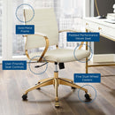 Jive Mid Back Performance Velvet Office Chair
