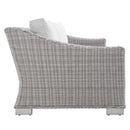 Conway Sunbrella� Outdoor Patio Wicker Rattan Sofa