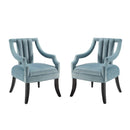 Harken Accent Chair Performance Velvet Set of 2