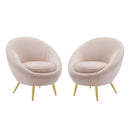 Circuit Accent Chair Performance Velvet Set of 2