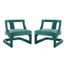 Requisite Armchair Performance Velvet Set of 2