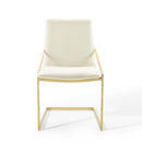 Pitch Dining Armchair Performance Velvet Set of 2