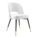 Rouse Performance Velvet Dining Side Chairs - Set of 2