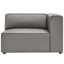 Mingle Vegan Leather Right-Arm Chair