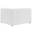 Mingle Vegan Leather Right-Arm Chair