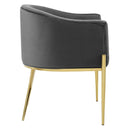 Savour Accent Dining Armchair Performance Velvet Set of 2