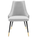 Adorn Tufted Performance Velvet Dining Side Chair