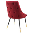 Adorn Dining Side Chair Performance Velvet Set of 2