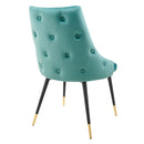 Adorn Dining Side Chair Performance Velvet Set of 2