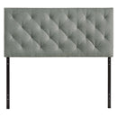 Theodore Queen Upholstered Fabric Headboard