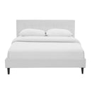 Linnea Queen Faux Leather Bed