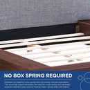 Freja Queen Fabric Platform Bed