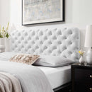 Lizzy Tufted Twin Performance Velvet Headboard