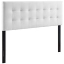 Lily Biscuit Tufted Full Performance Velvet Headboard