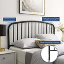Nova Queen Metal Headboard