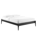 June Full Wood Platform Bed Frame