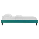 Reign Full Performance Velvet Platform Bed Frame